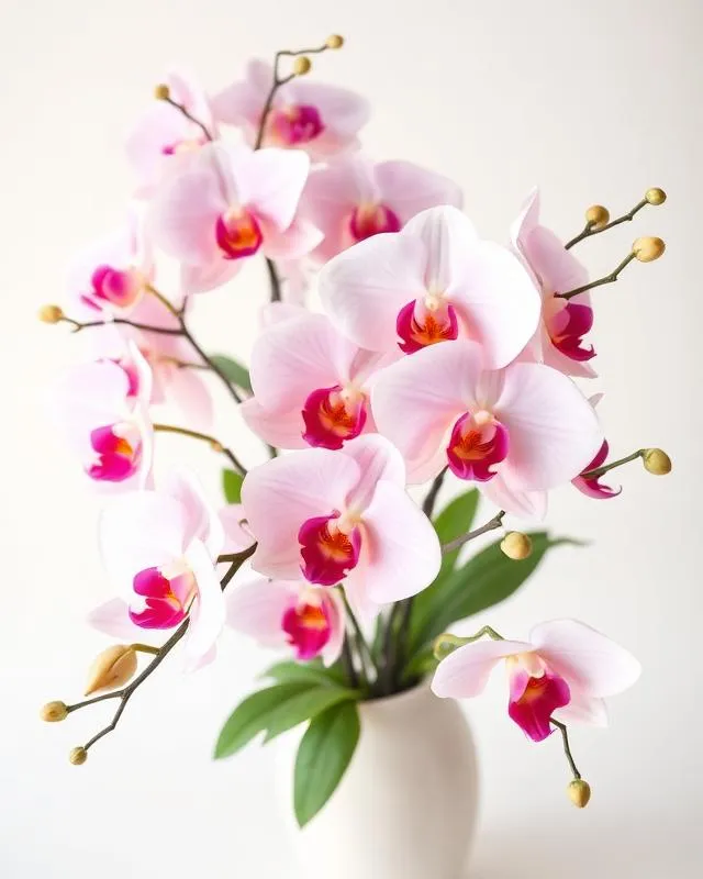 Orchid Grace arrangement of pink and white orchids from a Hong Kong florist