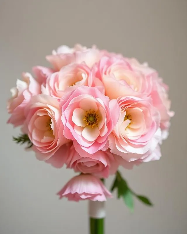 Tender Moments bouquet of soft pink ranunculus for flower delivery in Hong Kong